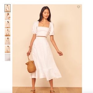 Reformation Yucca Two Peice Dress, Summer 2020